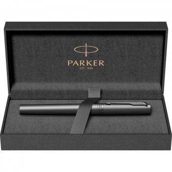 Ручка перьевая Parker Ingenuity Core, Lacquer Black BT (Перо F)