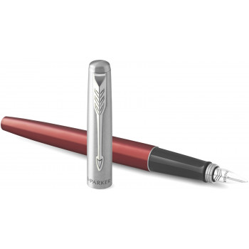 Ручка перьевая Parker Jotter Core F63, Kensington Red CT (Перо M)