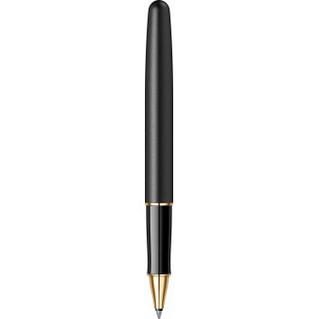 Подарочный набор: Ручка-роллер Parker Sonnet Core T528, Matte Black GT +  Ежедневник Premium, Black GS